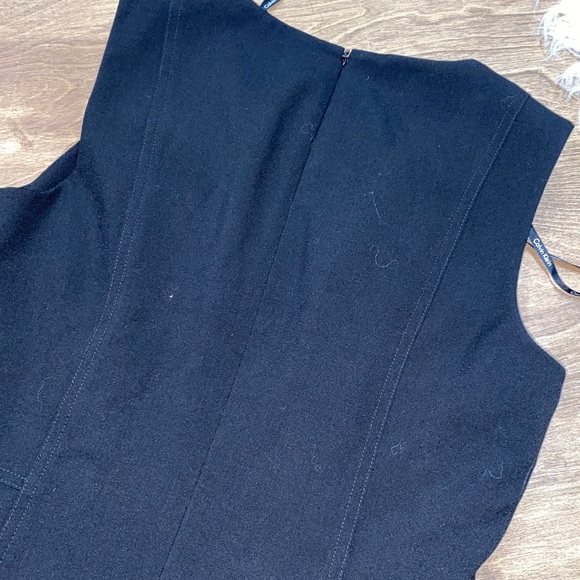 Calvin Klein black shift dress size 4 - Picture 3 of 7